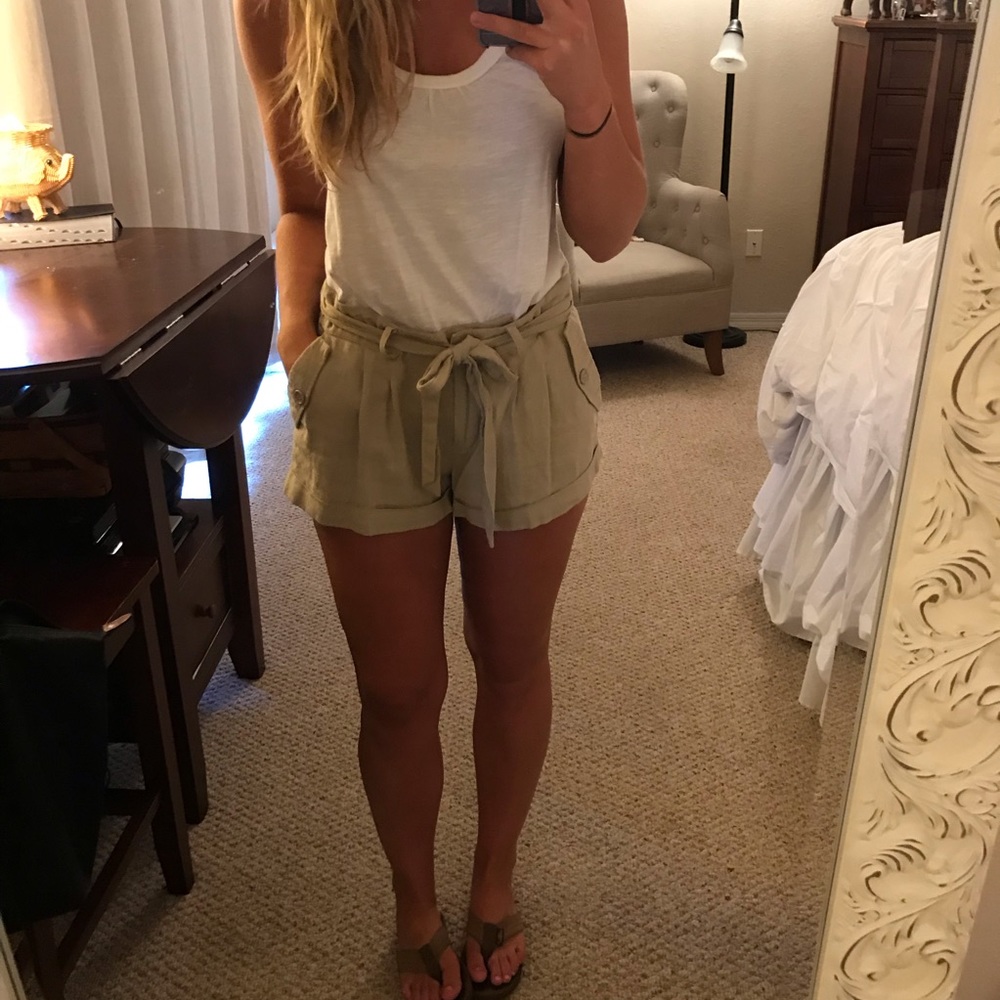 Casual Khaki Shorts